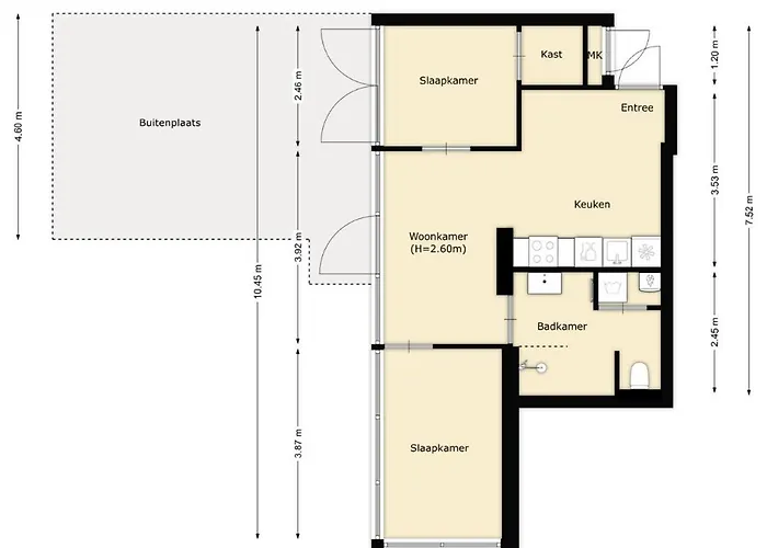 Aloha 4p - Kabbelaarsbank *